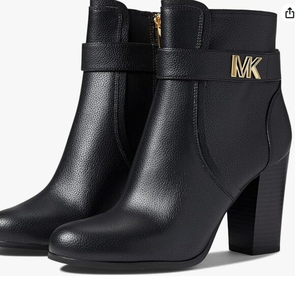 NEW Michael Kors Jilly Dress Heeled Bootie - Picture 1 of 12